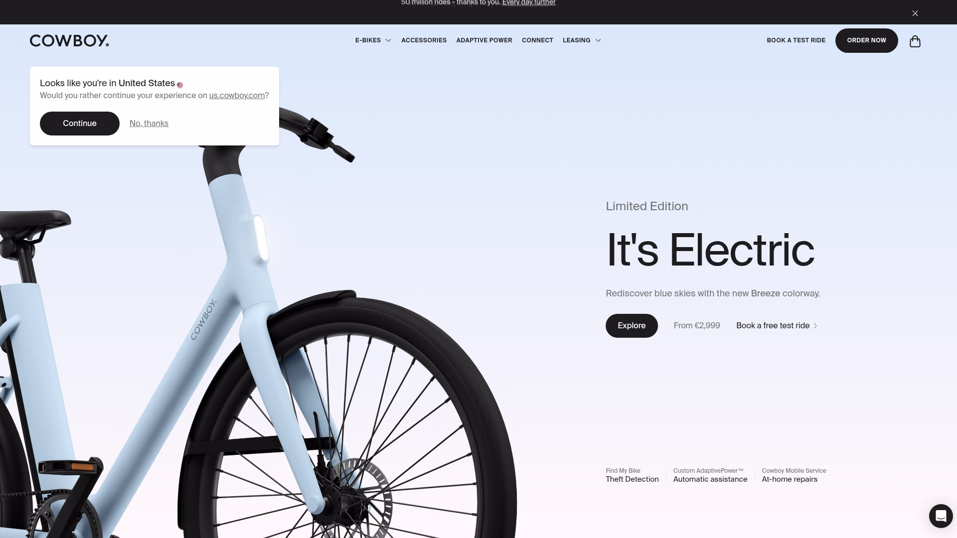 Cowboy - The Ultimate Connected E-Bikes